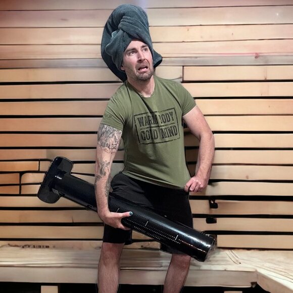 Warm Body Cold Mind Army V4 Short Sleeve T-Shirt - - Medium - Picture 3 of 6